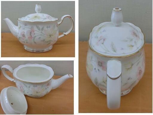 NARUMI⁄ナルミ パステルガーデン ボーンチャイナ 9点セット カップ