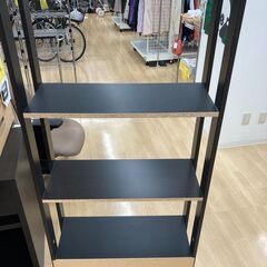 ★ジモティ割引あり★【リユースのサカイ野々市店】インテリアラック ダークブラウン W(幅)62×D(奥行き)25×H(高さ)155cm ※クリーニング済みの画像