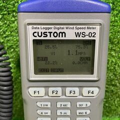 カスタム WS-02 デジタル風速/風量計【市川行徳店】【店頭取引限定】【中古】ITTAK4Z1HZPKの画像
