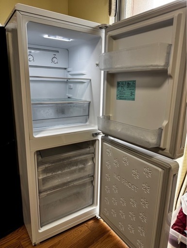 冷凍庫 2019年製 中古 冷凍冷蔵庫 2019年製 148LHaier (りっち) 北九州のキッチン家電