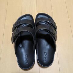 ORTR キッズ　ブラック　サンダルの画像
