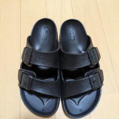 ORTR キッズ　ブラック　サンダルの画像