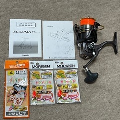 RYOBI ECUSIMA XI 2000 スピニングリール　新古【美品】の画像