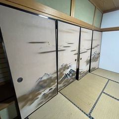 襖　4枚　無料！民泊にどうですか？の画像