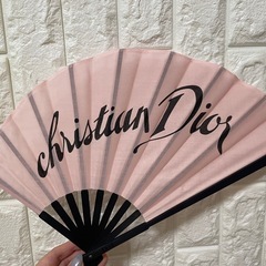 【Dior】箱付きミニ香水、扇子 (非売品)の画像