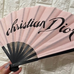 【Dior】箱付きミニ香水、扇子 (非売品)の画像