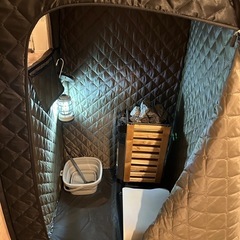 【美品】おうちdeサウナセットの画像