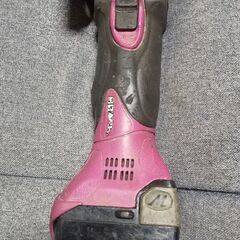 コードレスディスクグラインダ HITACHI 日立工機 おそらくG14DSL・　充電器・バッテリーセットの画像