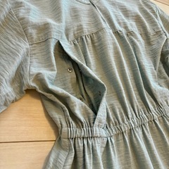 美品 授乳口付 マタニティ ワンピースの画像