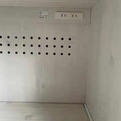 （取引中）ホワイト木目調食器棚の画像