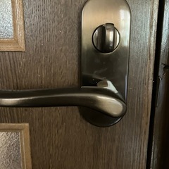 ガラス付きドア(鍵付き)2セットの画像