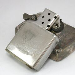 中古 火花確認済み ZIPPO 1941 復刻 2008年製造 オイルライター 札幌市 清田区 平岡の画像