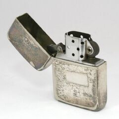 中古 火花確認済み ZIPPO 1941 復刻 2008年製造 オイルライター 札幌市 清田区 平岡の画像