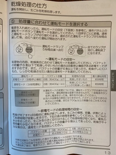 生ゴミ乾燥器　島産業　パリパリキューブライト