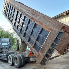 H18 日野 HINO プロフィア、ADG-FS1EWYA ダンプ！積載10500kg・12.91kwl・車検切れ・エアコンok・ETC付き・警告灯が点灯！普通に走行可能の画像