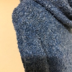 MからL ネイビー　フードの画像