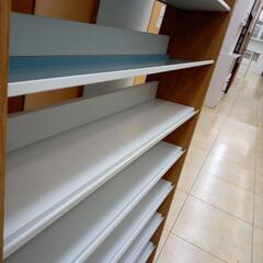 リユースのサカイ太田店★ジモティ割あり★  CDラック  H157.5×D26×W80 クリーニング済み OJ10495の画像