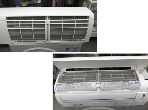 DAIKIN ストリーマ搭載 お掃除エアコン AN22UCS-W 6畳・単相100V ダイキン ルームエアコン 西岡店 