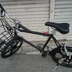 KONS CYCLE[コンズサイクル]20吋 ミニベロ(小径車) 6speed/ブラック