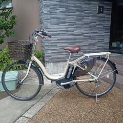 🎀😉特典付き，お買得自転車・ピカピカ・走行少ない、ヤマハ電動アシスト自転車（配達対応可能¥200円〜)の画像
