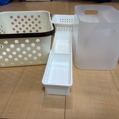 カゴ　収納の画像