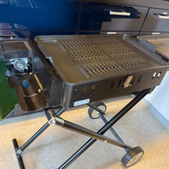 🔥🍖 ニチネン カセットガス式BBQグリル クイックリー2 CBS-333（グリーン） 🍖🔥の画像