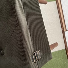 【無料/取りに来てくれる方】収納スツール 緑 布張り H40 押上/錦糸町の画像