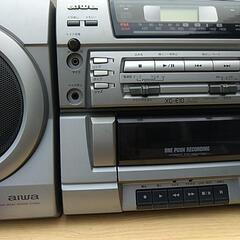 🌕 aiwa  CDラジカセの画像