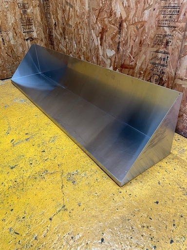 C(7414) マルゼン ステンレス 吊り棚 平棚 食器棚 ラック W1800D350H350 壁掛け棚 業務用 キッチン 厨房 収納 直接お引き取り歓迎 大阪