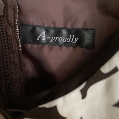 A‐proudly花柄リボンワンピース9AR9号〜11号の画像