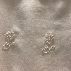 のれん　小花柄の画像