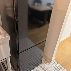 【売約済み】冷蔵庫 ニトリ 106L 2ドア（Nグラシア BK）の画像