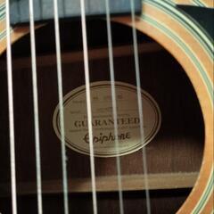 アコースティックギター　Epiphone　プリアンプfishman付の画像