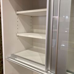 【愛品館 市原店】ニトリ｜レジューム90｜スライド扉キッチンボードの画像