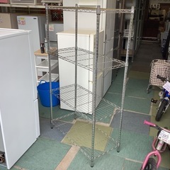 【リサイクルサービス八光】幅85㎝　4段　メタルラックの画像