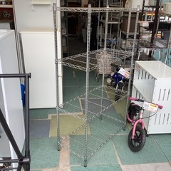 【リサイクルサービス八光】幅85㎝　4段　メタルラックの画像