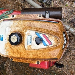 新潟県 中古 農機具 クボタ 管理機 T42 5.2馬力 ガソリンエンジンの画像