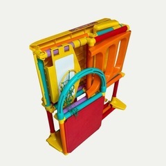 ジャングルジム滑り台付きの画像