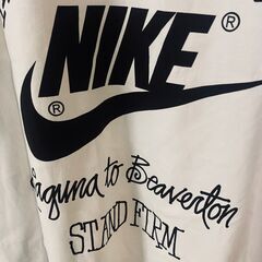 STUSSY x NIKE Letter 半袖 Tシャツ ホワイト XLサイズの画像