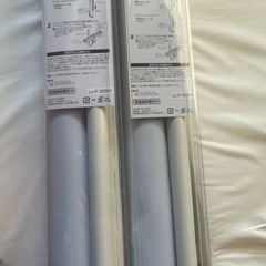 【新品未使用】2個セット　ニトリ　ロールスクリーン　消臭加工　90×220 ブルーの画像