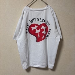 定価1.６万円　THE WORLD IS YOURS tシャツの画像