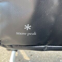 ★美品 Snow Peak ガビングスタンド DB-030 ダストボックス ゴミ箱 ターポリン素材 フィールドキッチン サイズ(約)50×36×63(h)cm　リサイクルショップ札幌　買取本舗　西野店の画像