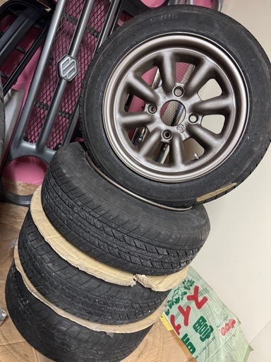 ワタナベ　13インチ　114.3 4本セット