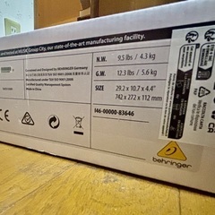 新品 BEHRINGER FCB1010 MIDIフットコントローラーの画像