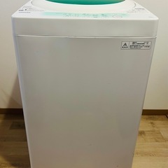 【無料配送あり】Toshiba 5kg 洗濯機 2013年製の画像