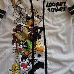 【未使用】LOONEY TUNESシャツ(Ｌ)(5)の画像