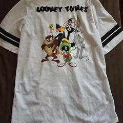 【未使用】LOONEY TUNESシャツ(Ｌ)(5)の画像