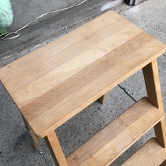 木製 脚立 折り畳みの画像
