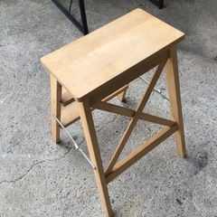 木製 脚立 折り畳みの画像