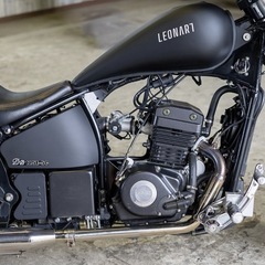 レオンアート デイトナ125 極美 品 実働車 125ccアメリカン 希少現行型 お盆中時間あります。の画像